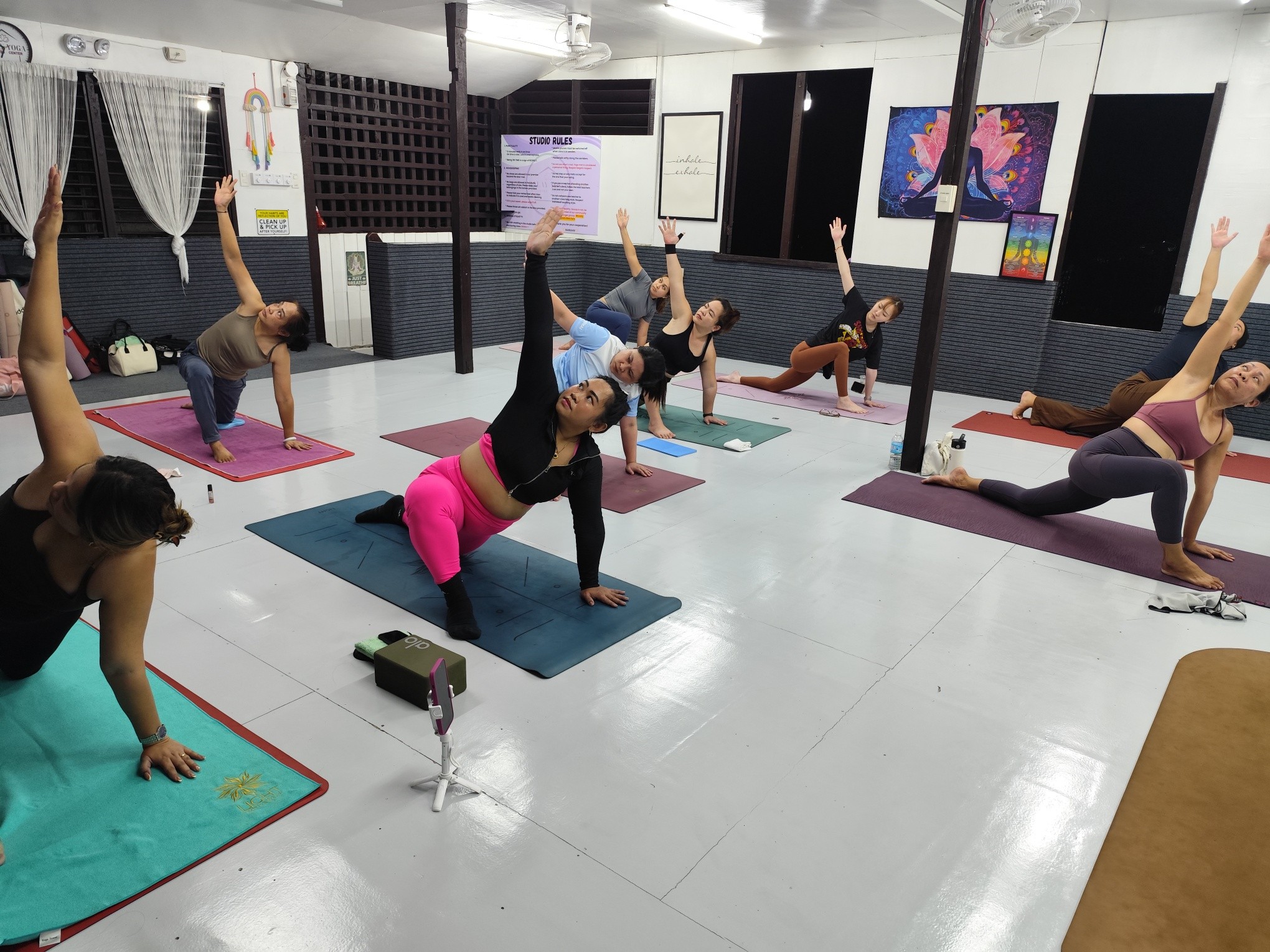 Balay-Yoga yoga practice