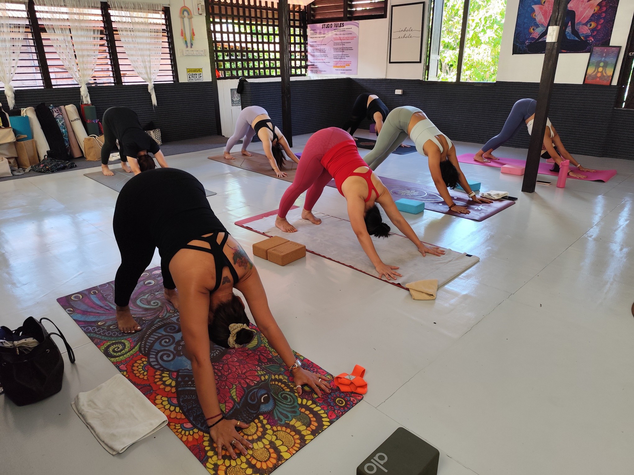 Beginners Yoga class at Balay-Yoga